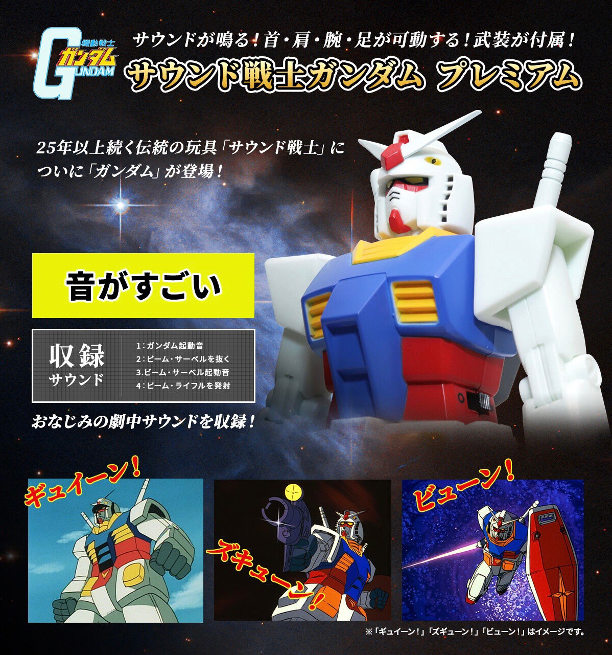 PRE-ORDER : Sound Warrior Gundam Premium