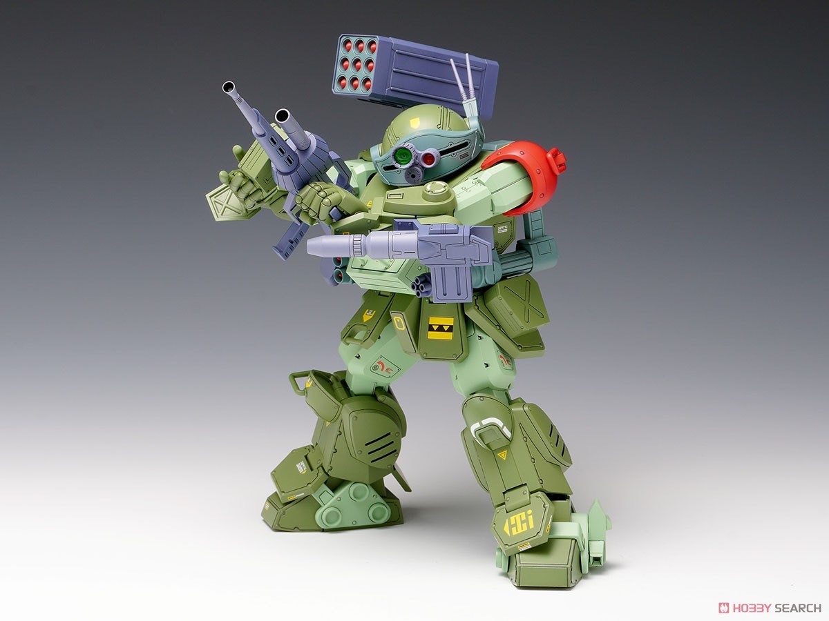 Pre-order : 1/24 Scale Armored Trooper Votoms Scopedog Red Shoulder Custom Plastic Model Kit by WAVE