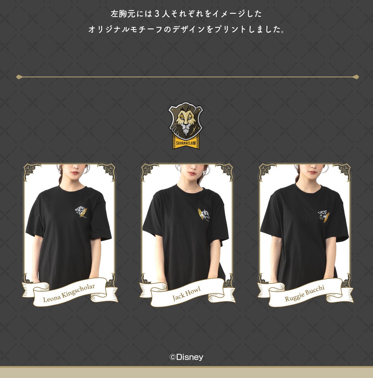 PRE-ORDER : Disney Twisted Wonderland Image T-shirt