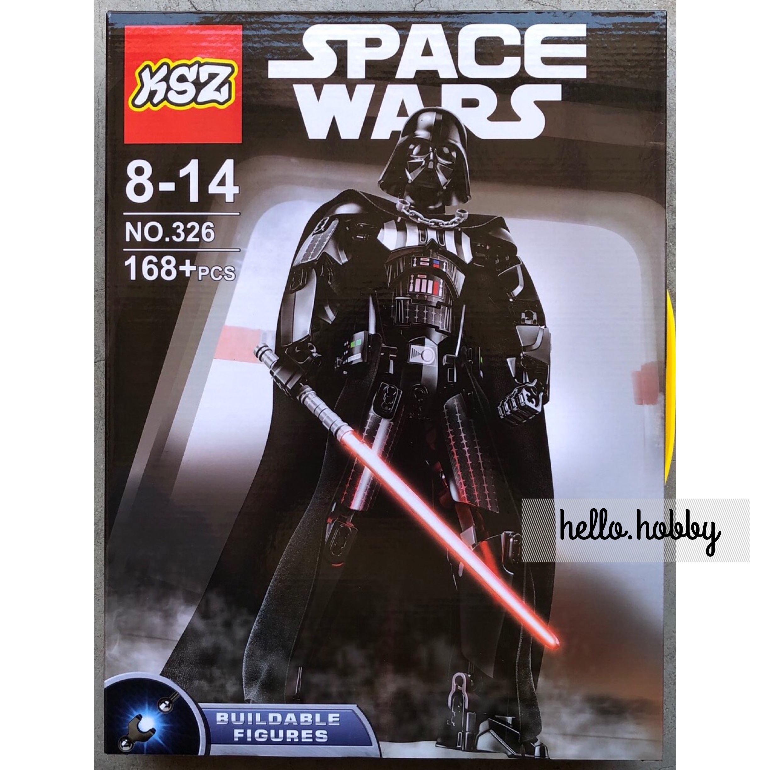 KSZ 326 Buildable Figure Star Wars Darth Vader 168pcs