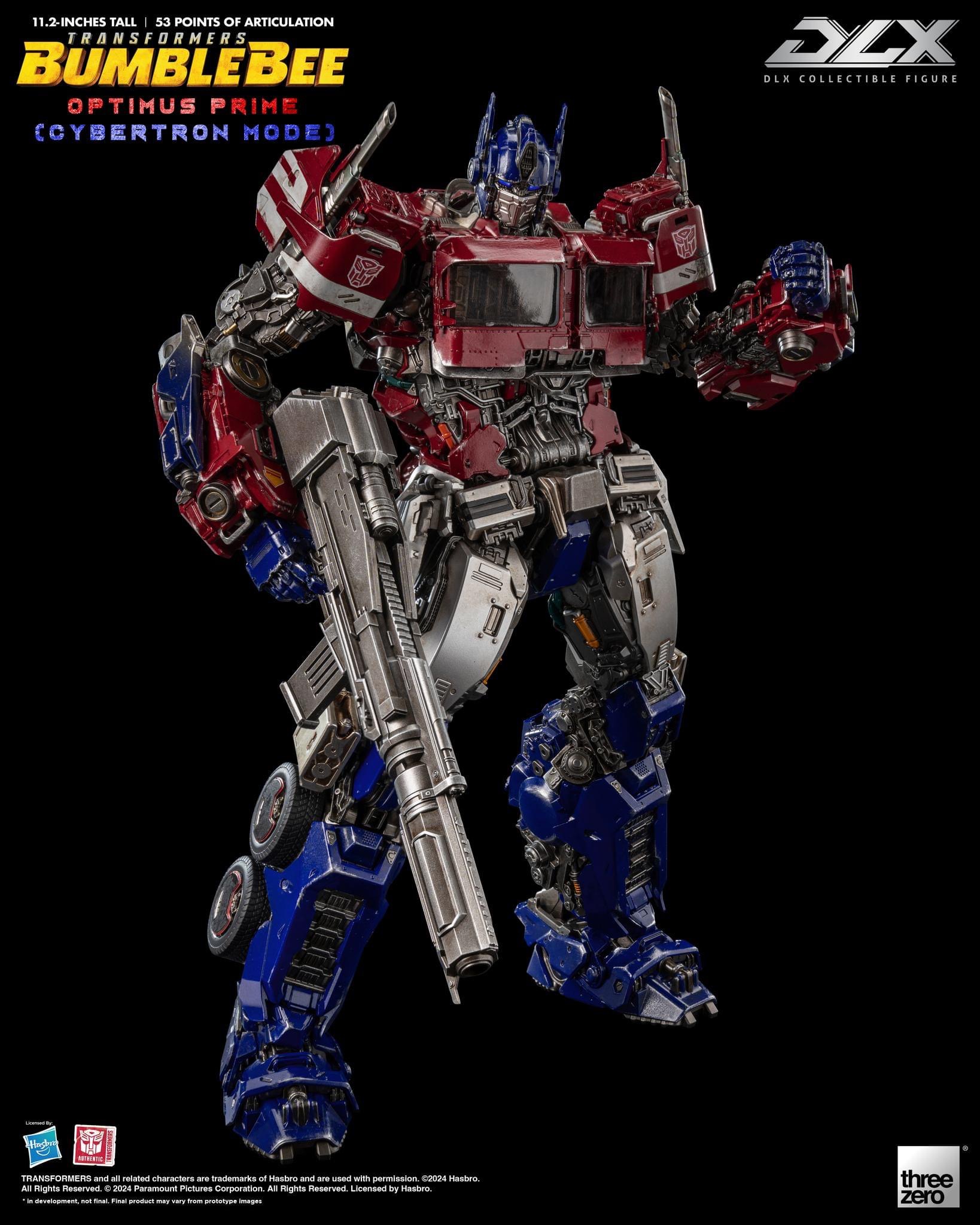 Pre-order : Transformers: Bumblebee DLX Optimus Prime (Cybertron Mode) by ThreeZero