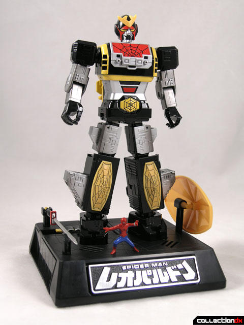 Soul Of Chogokin GX-33 Spiderman & Leopaldon by Bandai