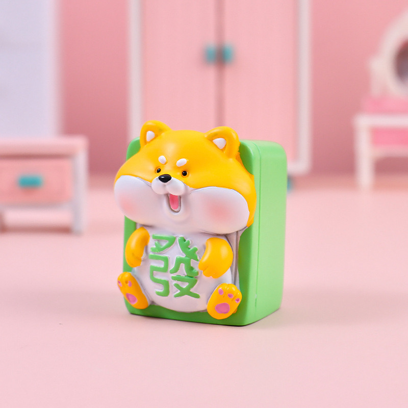 โมเดล ได้ 1 ตัว | Lucky Shiba Dog - More Than Billion Dollars Series by Romantic Light