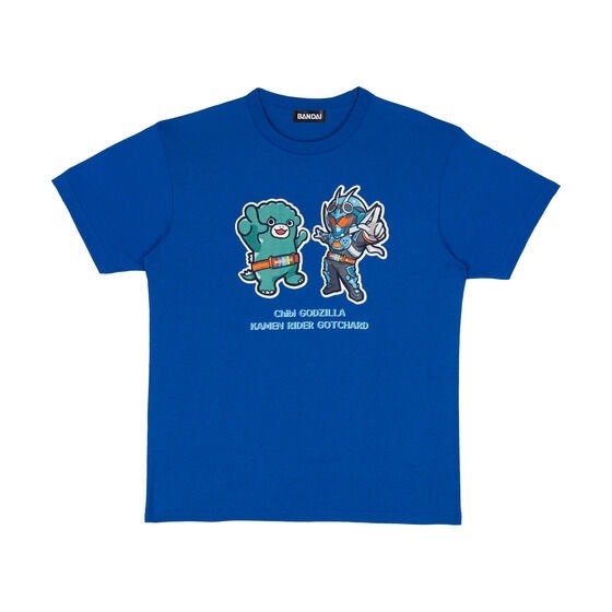 PRE-ORDER : Kamen Rider Gotchard x Chibi Godzilla's Counterattack T-shirt (5 types)