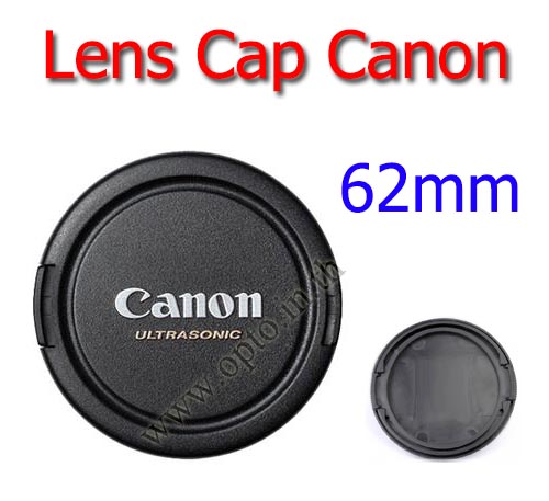 62mm. ฝาปิดหน้าเลนส์สำหรับกล้อง Canon