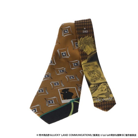 PRE-ORDER : JoJo's Bizarre Adventure Stardust Crusaders Necktie [7 patterns, 2 colors each]