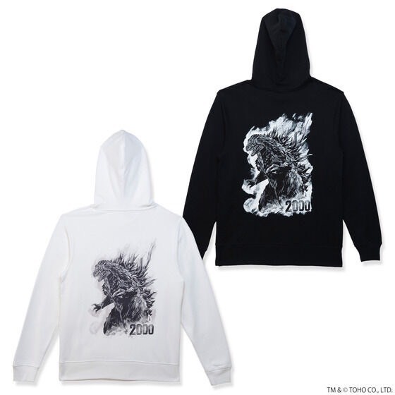 PRE-ORDER : Godzilla Iconic / Monochrome Design Hoodie
