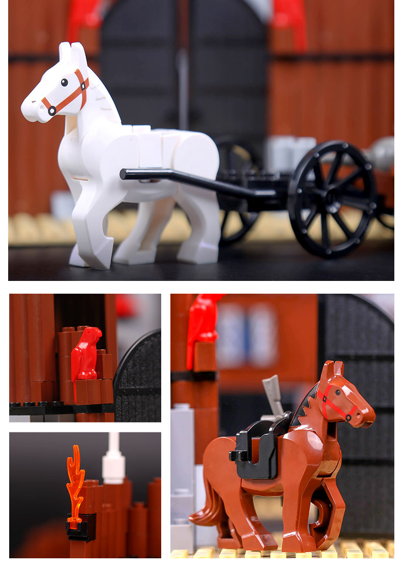 LEPIN 33001 Fort Legoredo 742pcs