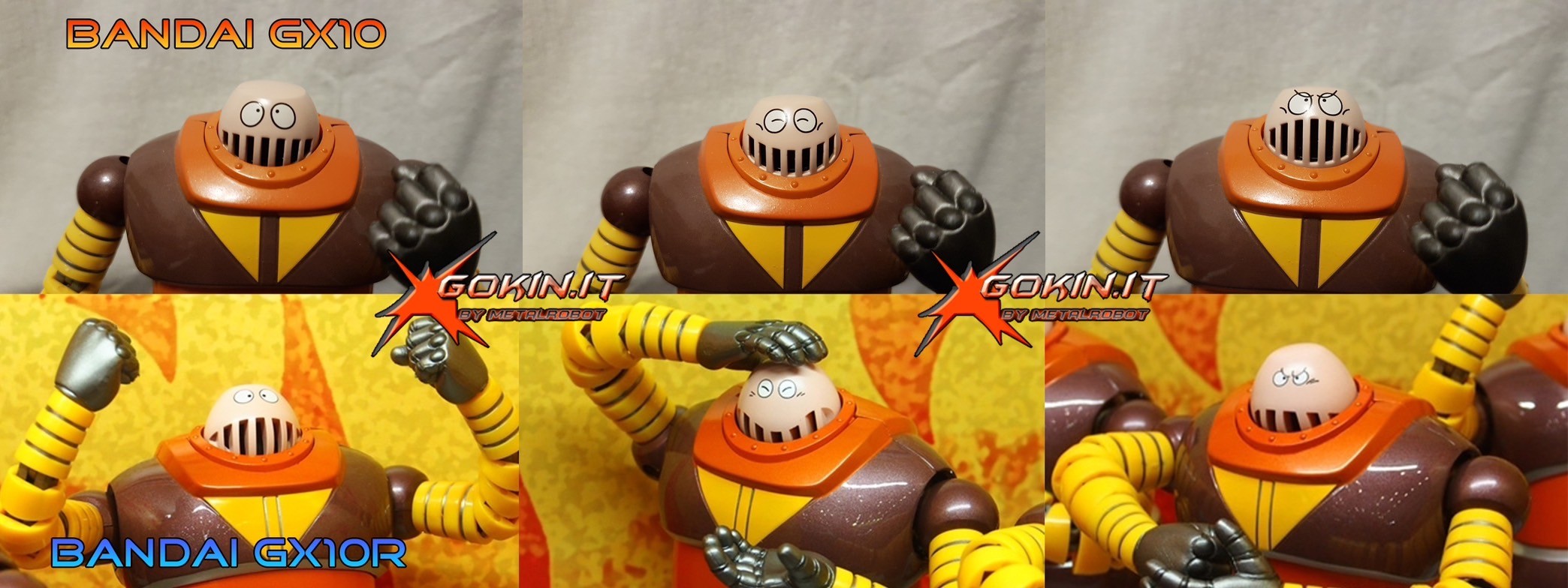 Soul of Chogokin - GX-10R Boss Borot By Bandai