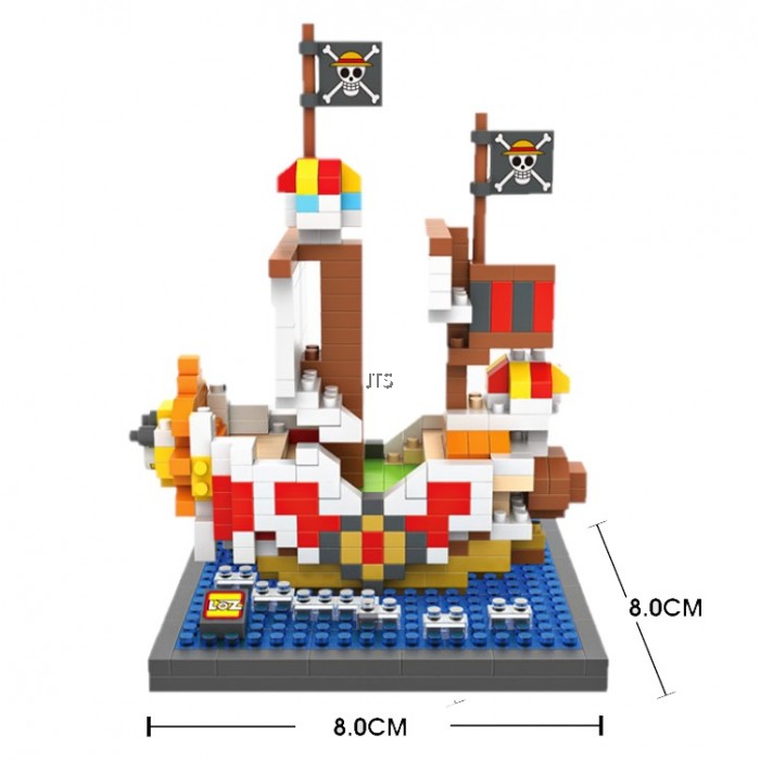 LOZ 9829 One Piece Thousand Sunny 450pcs