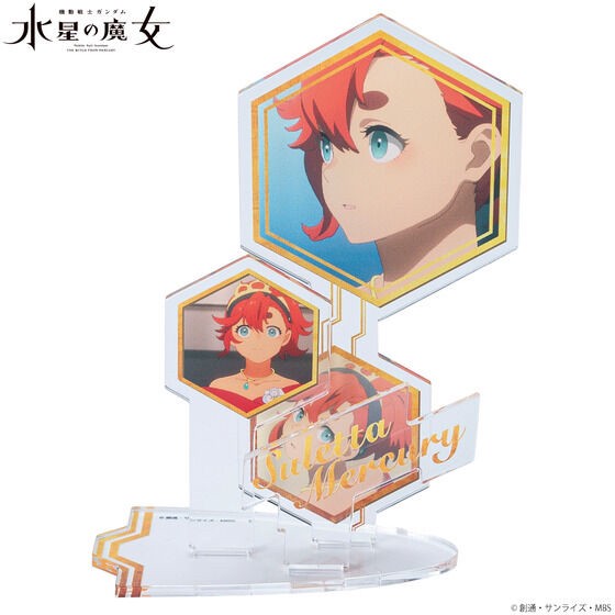 PRE-ORDER : Mobile Suit Gundam The Witch from Mercury Acrylic Stand Incubation Party (All 4 types)