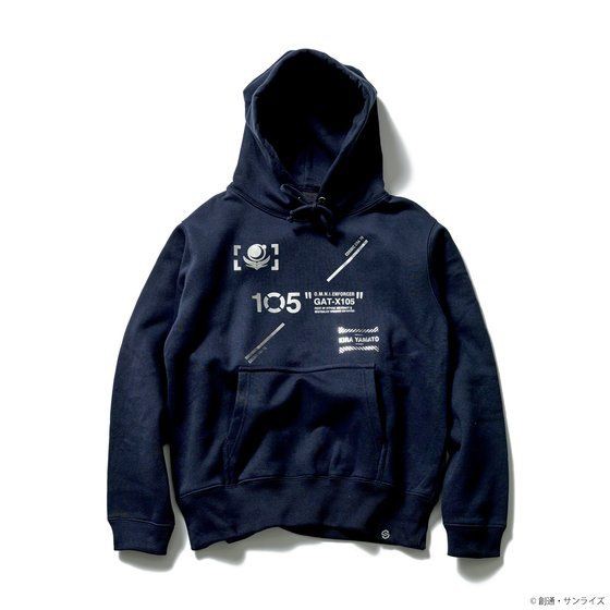 PRE-ORDER : STRICT-G "Mobile Suit Gundam SEED" Brushed Back Hoodie