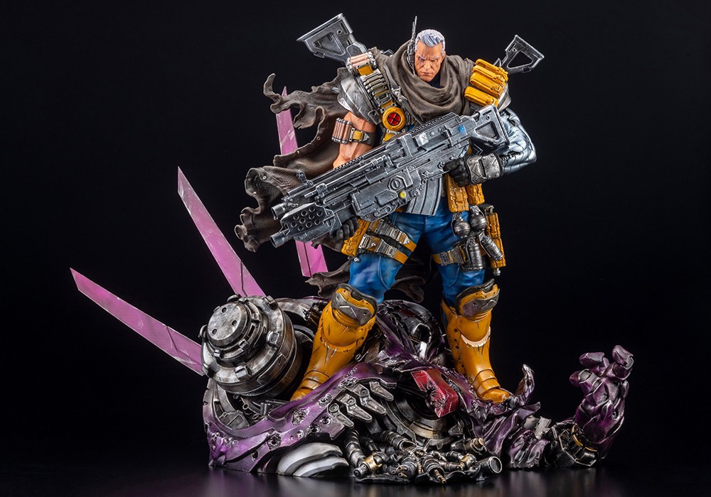 Pre-order : CABLE FINE ART STATUE SIGNATURE SERIES -Featuring the Kucharek Brothers- by Kotobukiya