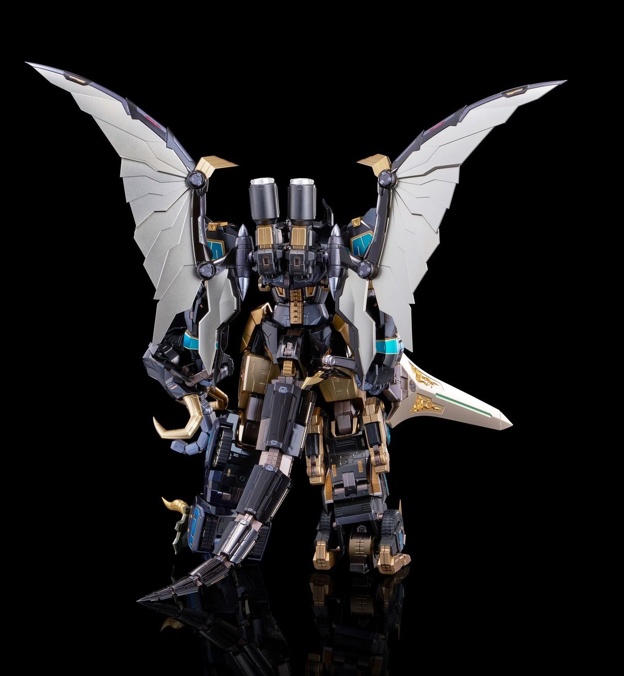 *Limited 1,000 pcs Worldwide* [Go! Kara Kuri Combine] Dino Megazord (Black Limited Edition) by Flame Toys