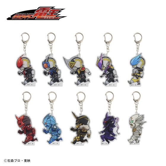 PRE-ORDER : Kamen Rider Den-O Running Deformed Series Acrylic Keychain