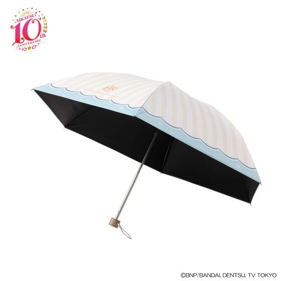 PRE-ORDER : Aikatsu! Folding Umbrella For Both Sunny And Rainy Weather (Starlight School Pattern)