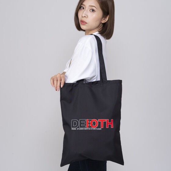 PRE-ORDER : K-Suke Design Zyuden Sentai Kyoryuger 10th Anniversary Deboth Army Tote Bag