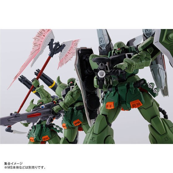 PRE-ORDER : MG 1/100 Gunner Wizard/Slash Wizard/Blaze Wizard Set Plastic Model