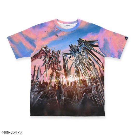 PRE-ORDER : STRICT-G “Mobile Suit Gundam SEED FREEDOM” Mecha Visual Full Color T-shirt
