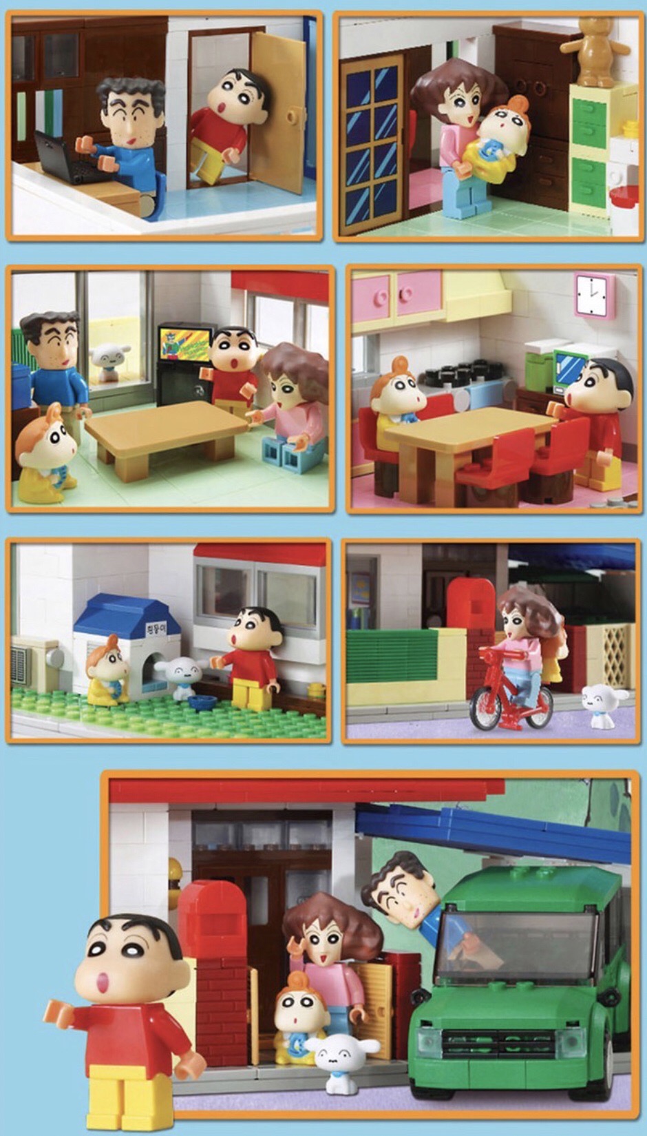 Pre-order : Oxford JG 3625 Crayon Shinchan Home บ้านชินจัง