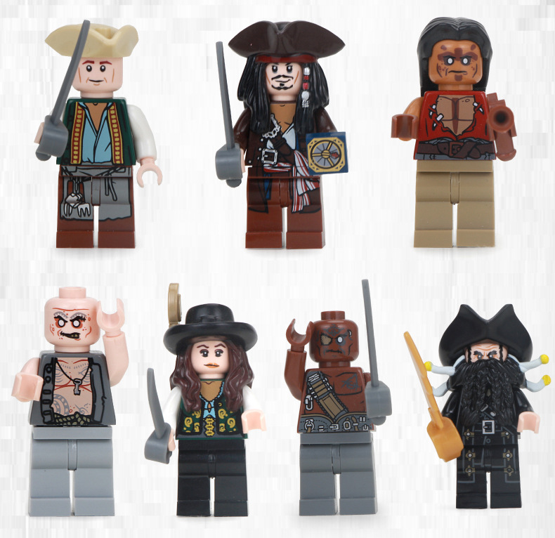 Kaku kk 19002 Pirates of the Caribean - Queen Anne 1154pcs