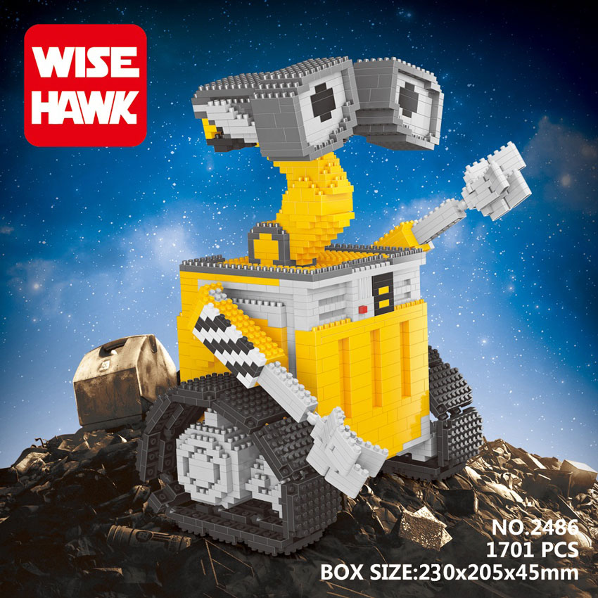 Wise Hawk 2486 Wall-E 1701pcs
