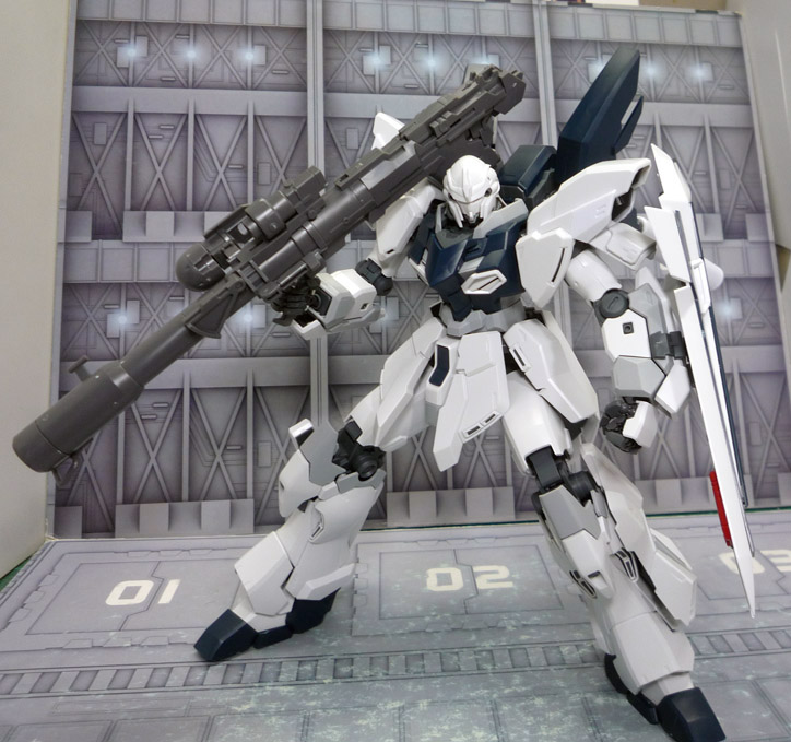 MG 1/100 MSN-06S Sinanju Stein Ver.Ka E.F.S.F. Psycho-Frame Prototype Mobile Suit by Bandai