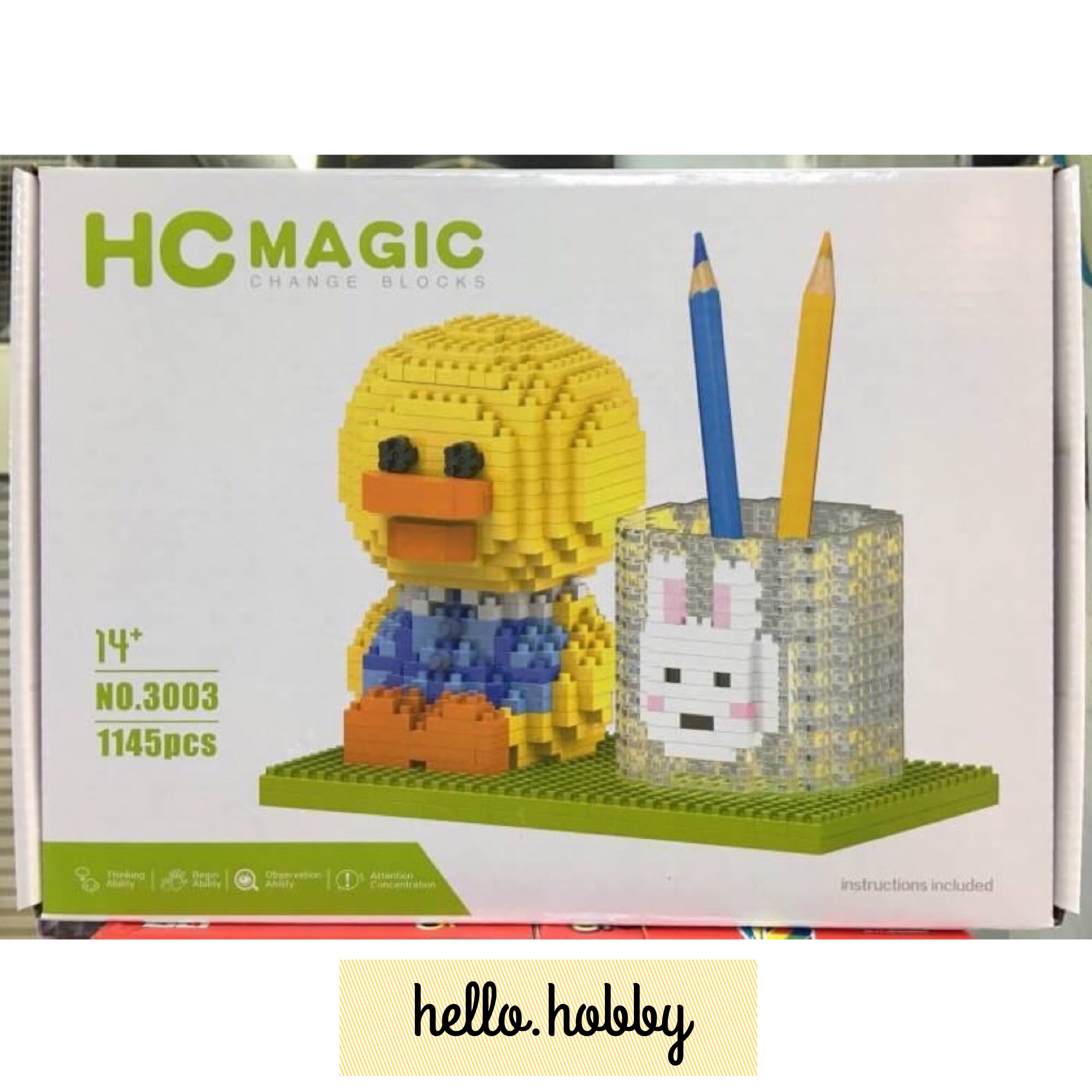 HC Magic 3003 Line Town Sally Pencil Holder 1145pcs