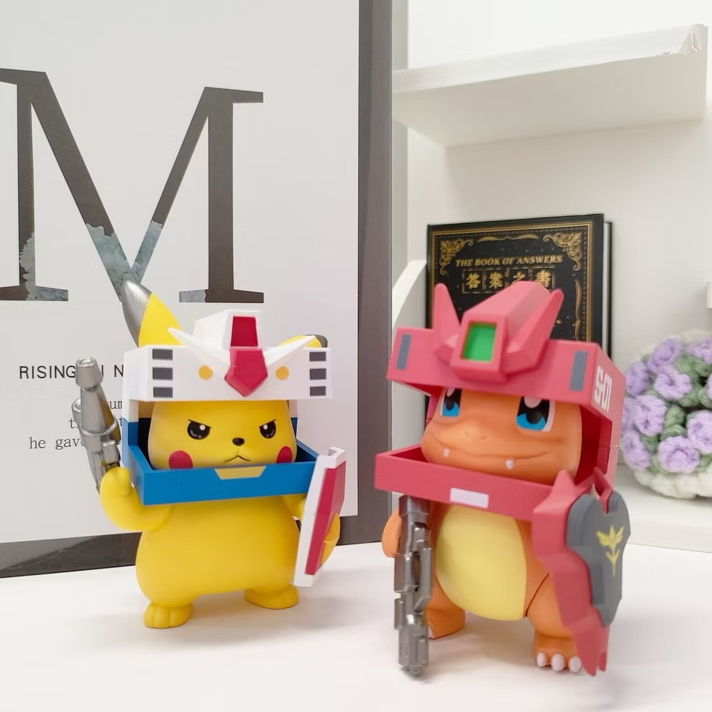 Pokemon x Gundam - Pokémon Mecha Dream Cosplay Series (Set of 4)