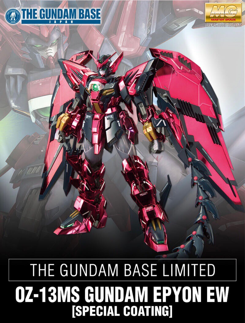 PRE-ORDER : MG 1/100 [Gundam Base Limited] Gundam Epyon EW [Special Coating] Plastic Model