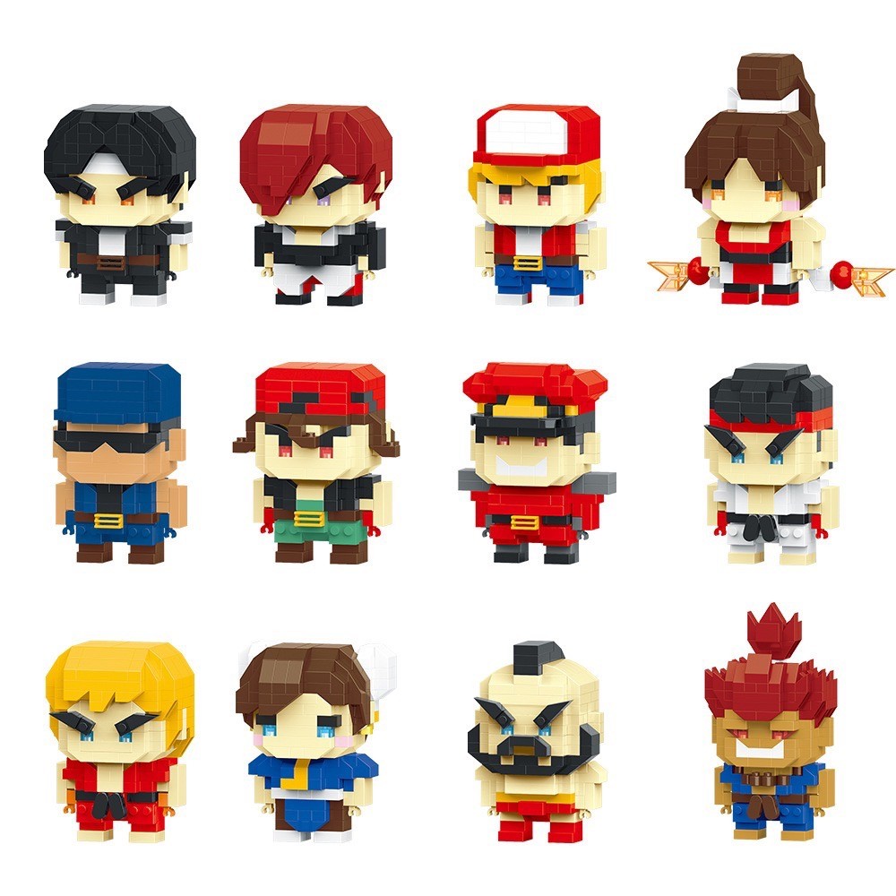 ตัวต่อนาโน Size M - Street Fighter & Gundam