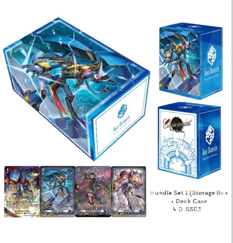 การ์ดแวนการ์ด Vanguard - VGT-D-SS03 Stride Deckset Chronojet Bundle Set