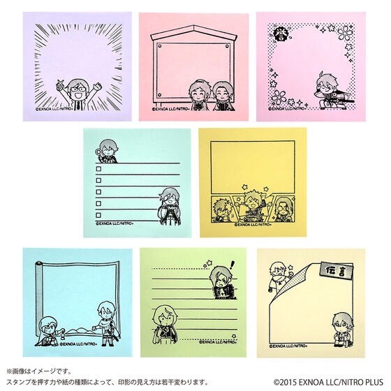 PRE-ORDER : Touken Ranbu Exciting Honmaru Stamp Memopon 2nd Edition (8 types)