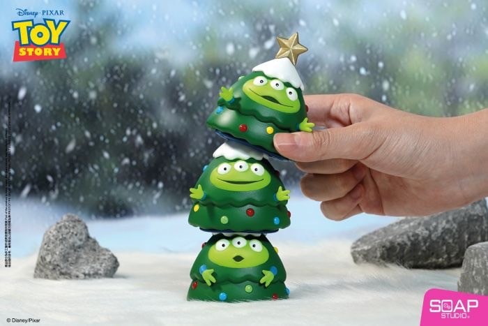 Toy Story - Aliens Little Christmas Tree Ornaments - Stackable Toy by Soap Studio