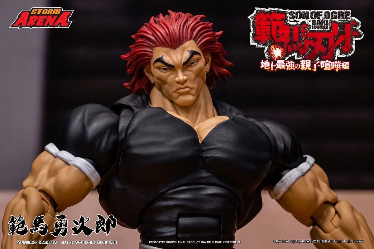 Pre-order : STORM ARENA Baki Hanma: Son of Ogre Yujiro Hanma 1/12 Scale Action Figure by Storm Collectibles