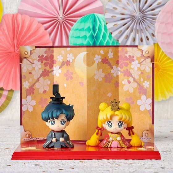 PRE-ORDER : Petit Chara! Bishoujo Senshi Sailor Moon Hina Matsuri “Usagi & Sato Ver.” “Haruka & Michiru Ver.” Set