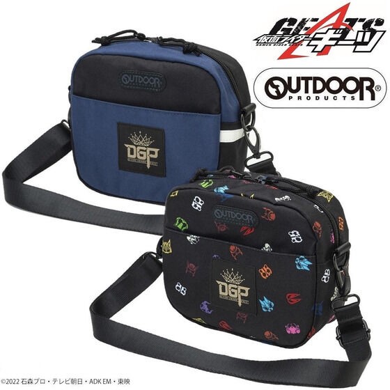 PRE-ORDER : Kamen Rider Geats OUTDOOR PRODUCTS BLACK LABEL Shoulder Bag