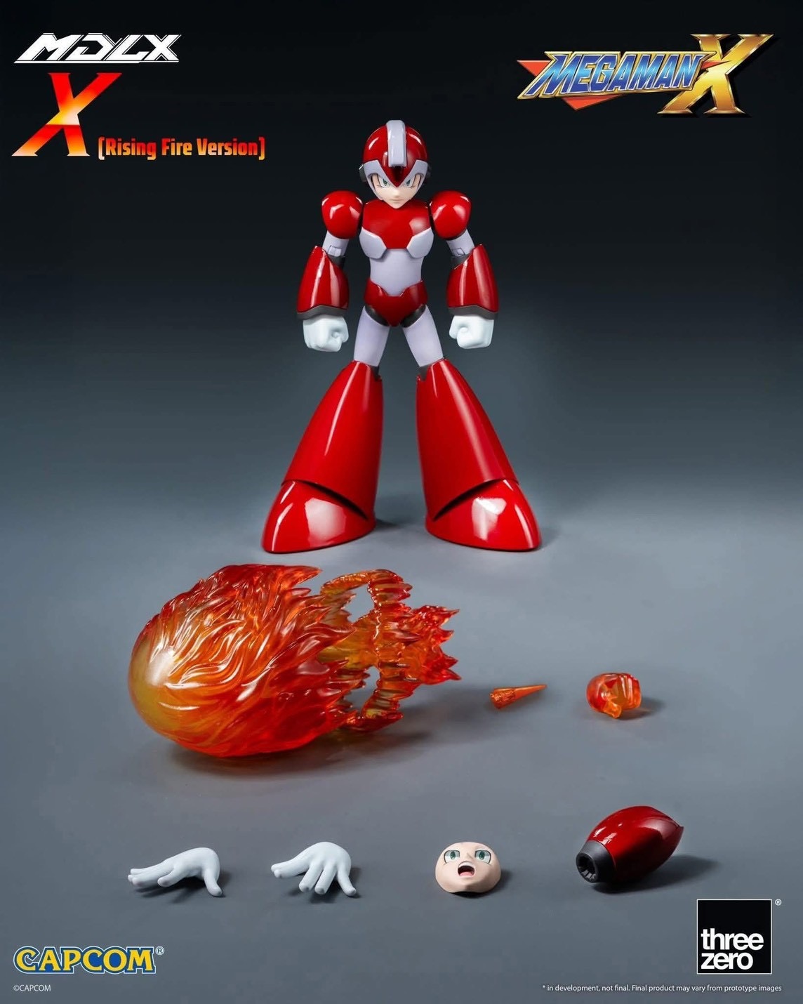 Pre-order : Rockman X / Mega Man X MDLX X (Rising Fire Version) by Threezero