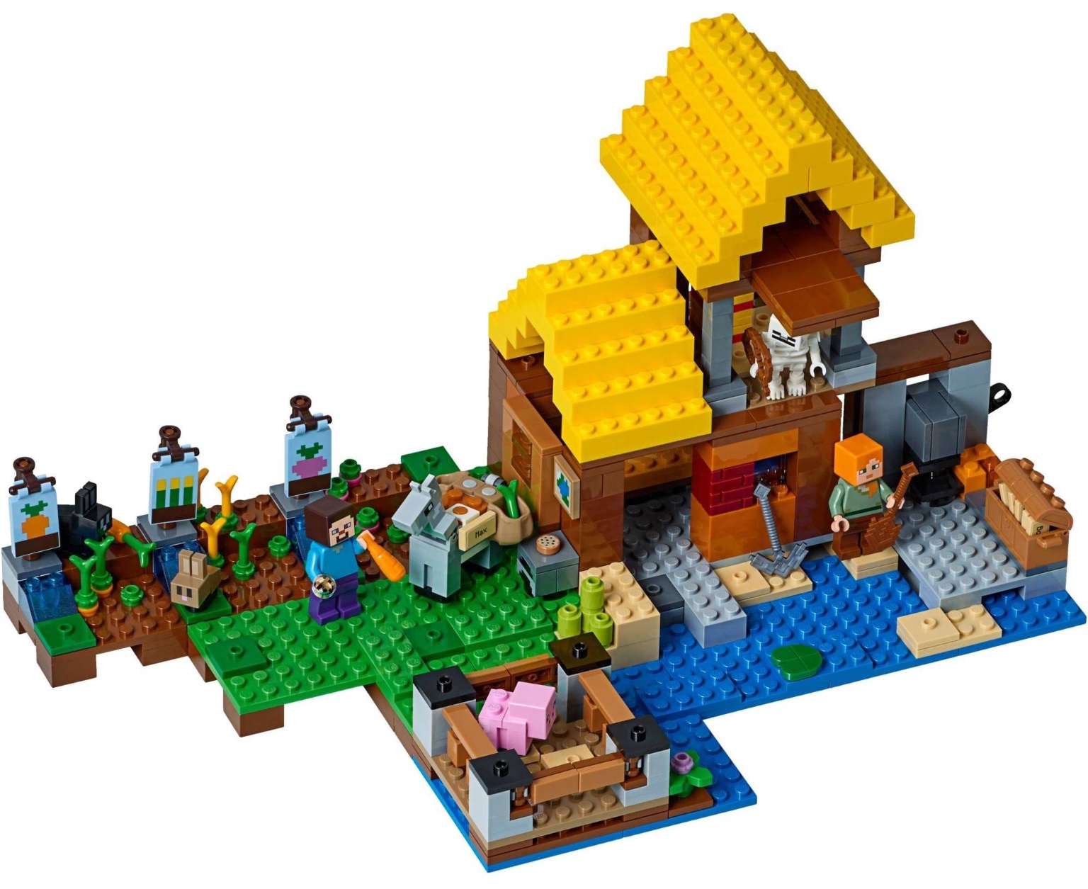 SY 991 Minecraft The Farm Cottage 570pcs