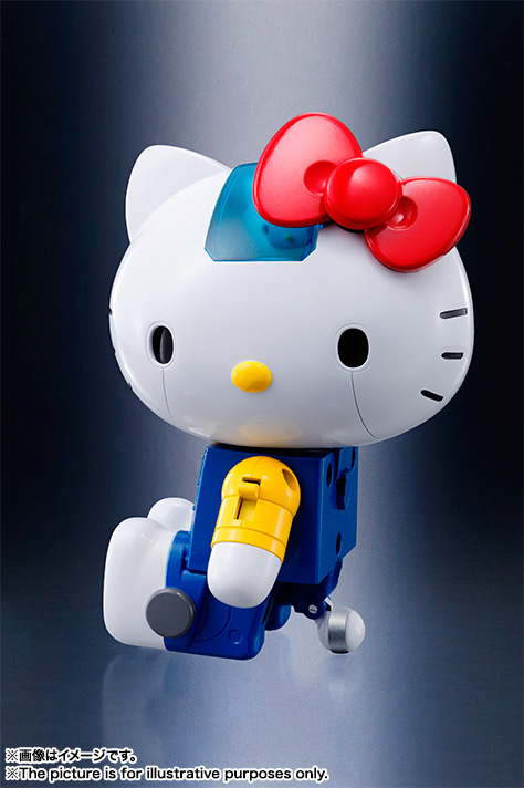 CHOGOKIN - Hello Kitty 40th Anniversary ver. by Bandai (มือสอง)