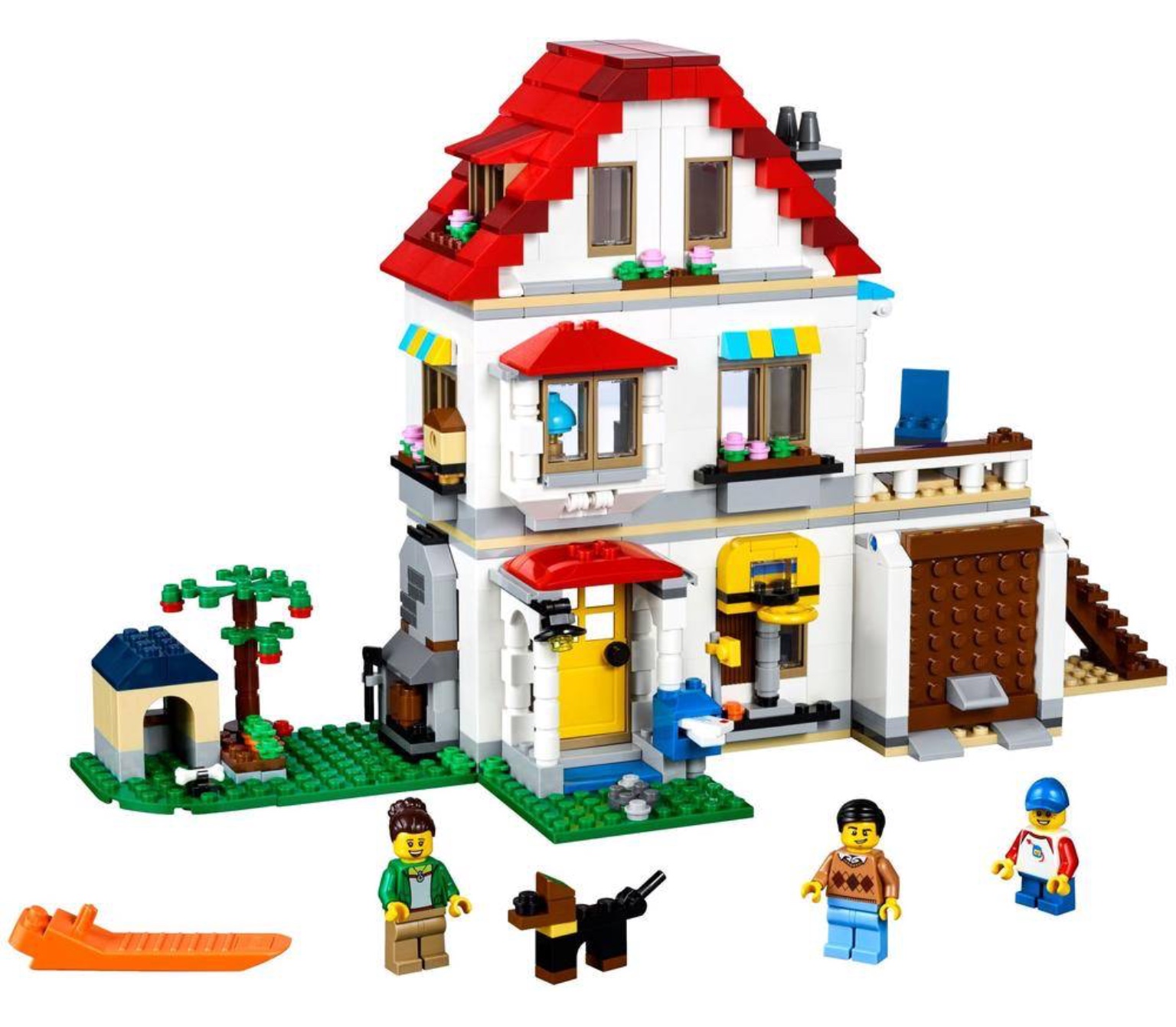 Lepin 24046 Modular Family Villa 815pcs (light brick)