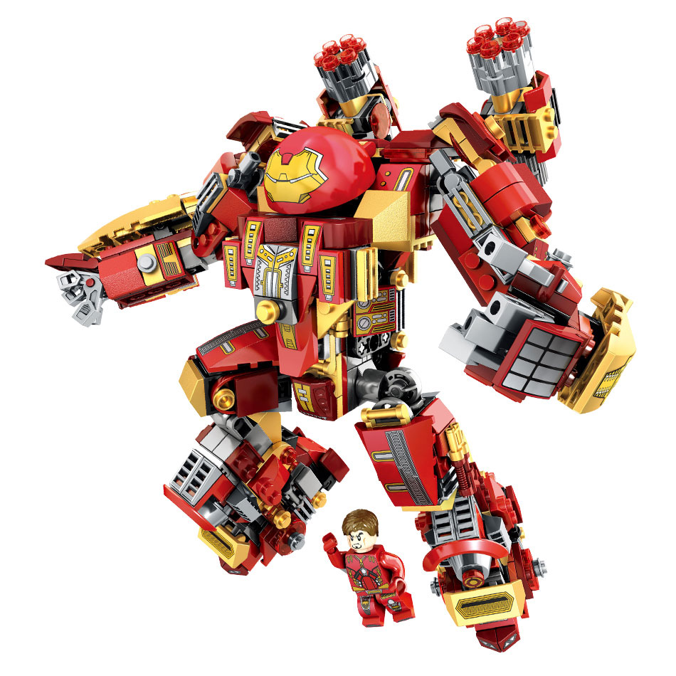 Sembo 60030 MK44 Iron Man Hulkbuster Mech 616pcs