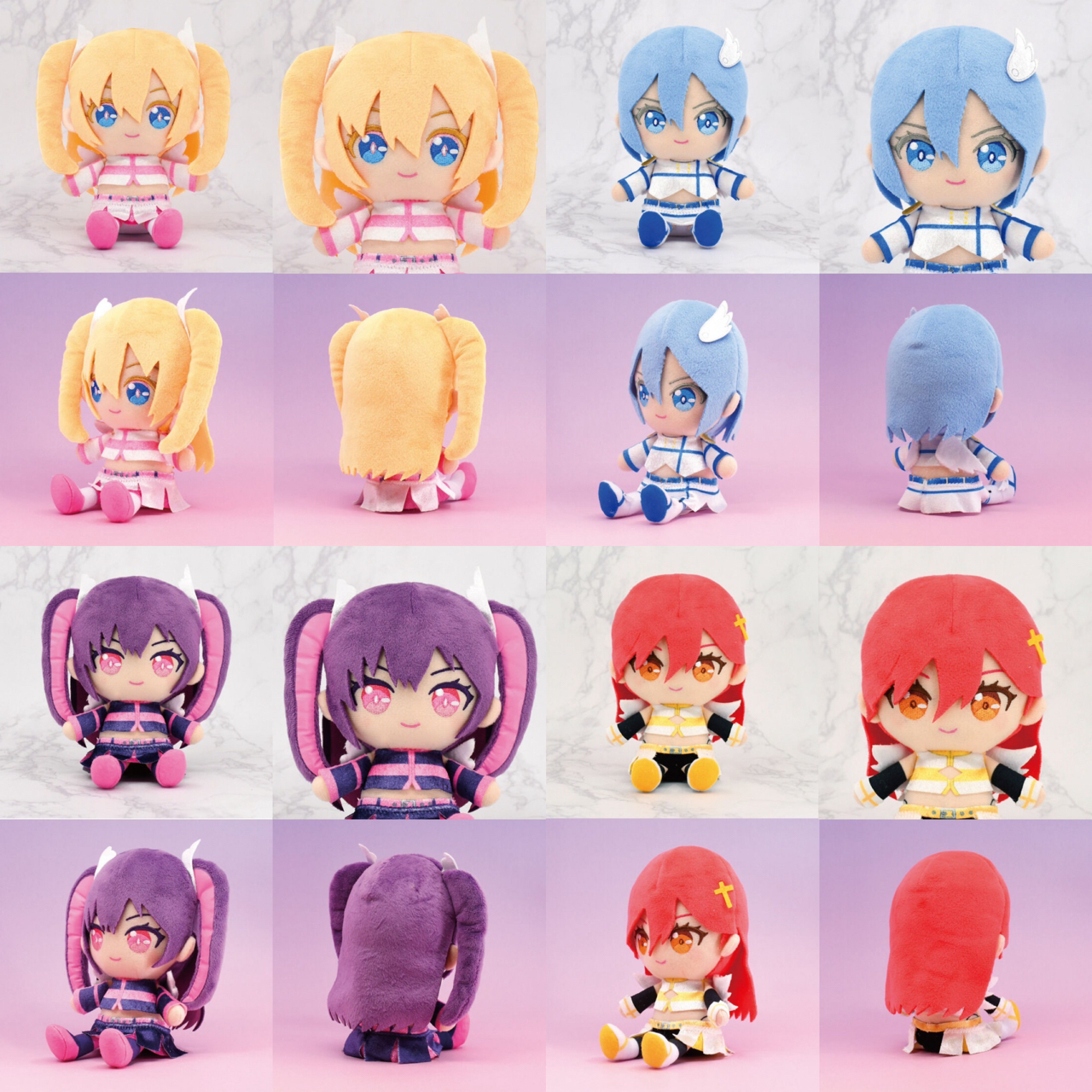 PRE-ORDER : Chibi Plush Toy Angel Airborne Forces Lirisa / Nonoa / Mika /Aria