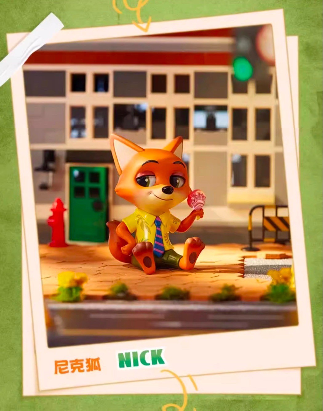 โมเดลได้ 1ตัว Disney - Zootopia - Sit Nicely Series by Miniso