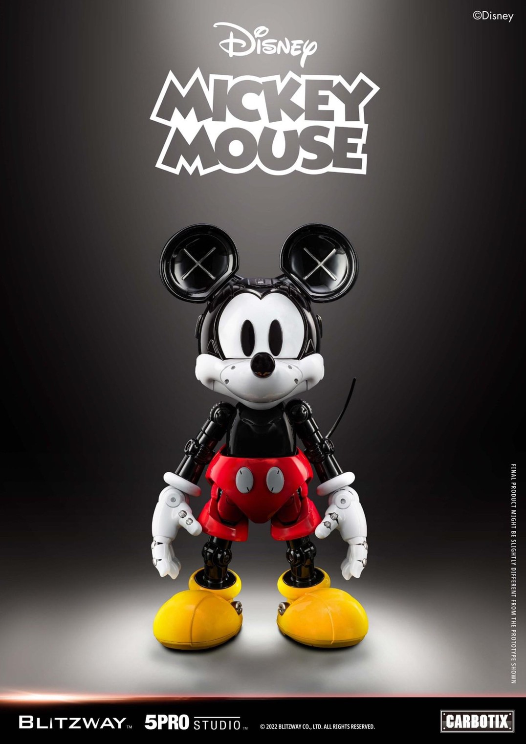 CARBOTIX Disney Characters Series Mickey Mouse / Donald Duck / Stitch by Blitzway x 5Pro Studio