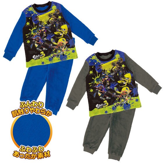 PRE-ORDER : Splatoon 3 Fluffy Warm Pajamas 22AW