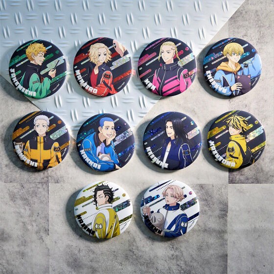 PRE-ORDER : TV anime "Tokyo Revengers" in NAMJATOWN Can Badge Collection VOL.1/2 Complete Set