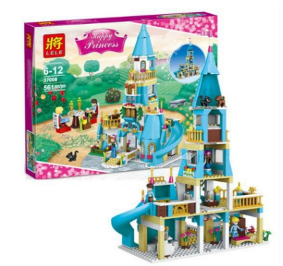 Lele 37008 Happy Princess Anna in Cinderella and the Prince's Castle 561pcs