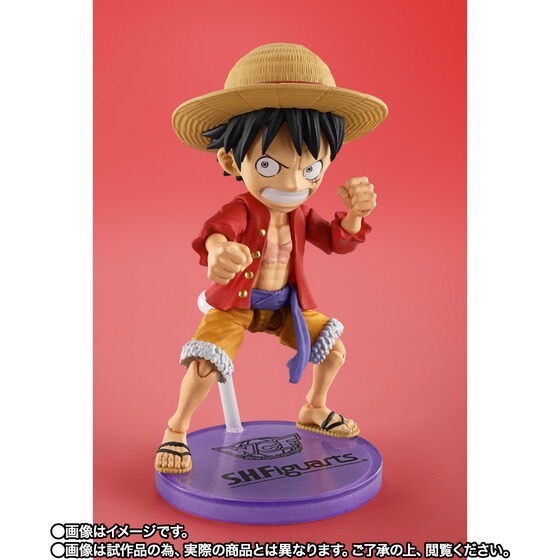 PRE-ORDER : World Collectable Figure x S.H.Figuarts MONKEY.D.LUFFY (Tamashii Web Shop Ver.)