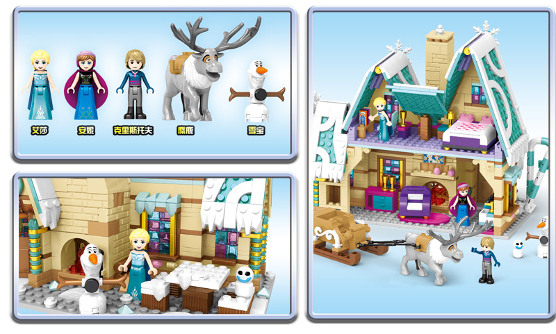 Sy 6580 Disney Frozen 1087pcs